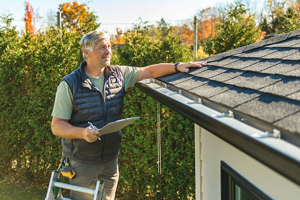 Professional Roof Inspection technician working in Twin Peaks, CA